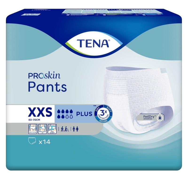 TENA® Pants Plus - Medium - 14 incontinentieslips