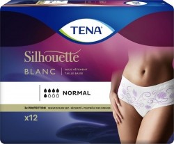 Tena Silhouette Normal Blanc Taille basse